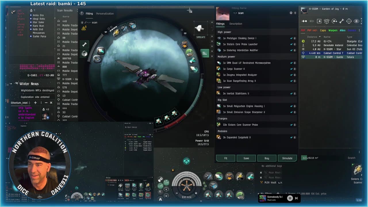 *EveOnline* *PVE*  Hacking - ISK Farming 1.1Bil in 5h 31/12