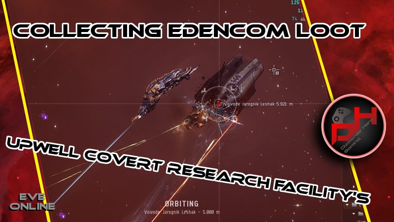 Upwell Covert Research Facility Combat and Loot | EVE Online