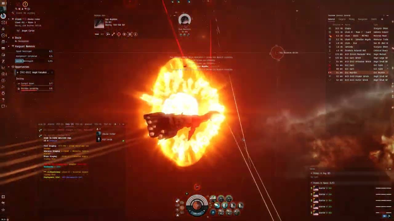 Stabber | Demolishing Angels close to enemy outposts