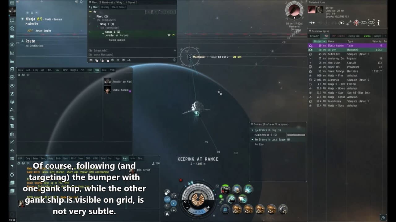 [EVE Online] A Rough Guide to Ganking Bumper Machariels