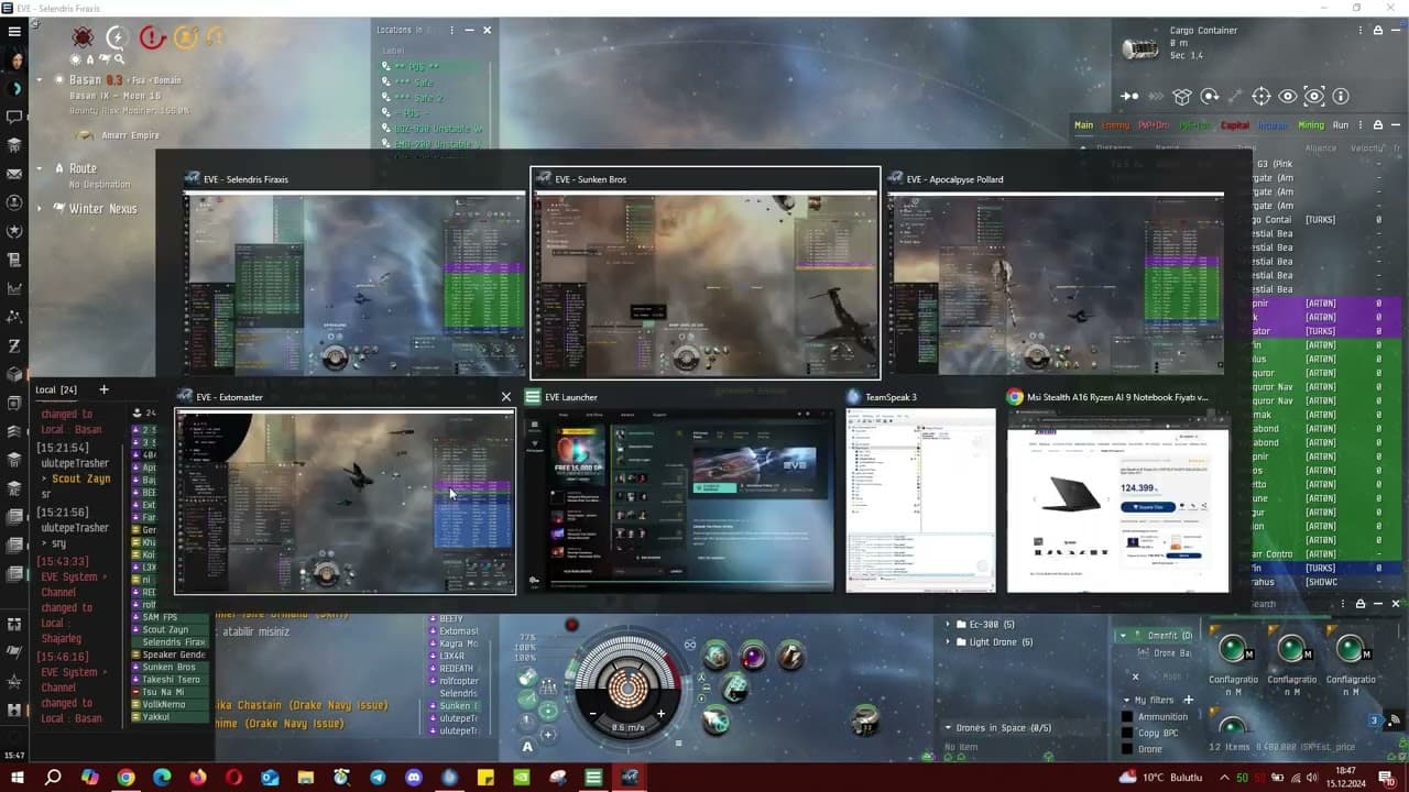 EvE Online Winter Event PvP