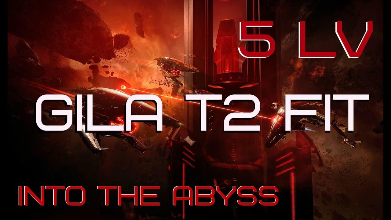 EVE Online. ABYSS 5 LvL Бездна.  Gila T2 fit (no boosters, no implants)