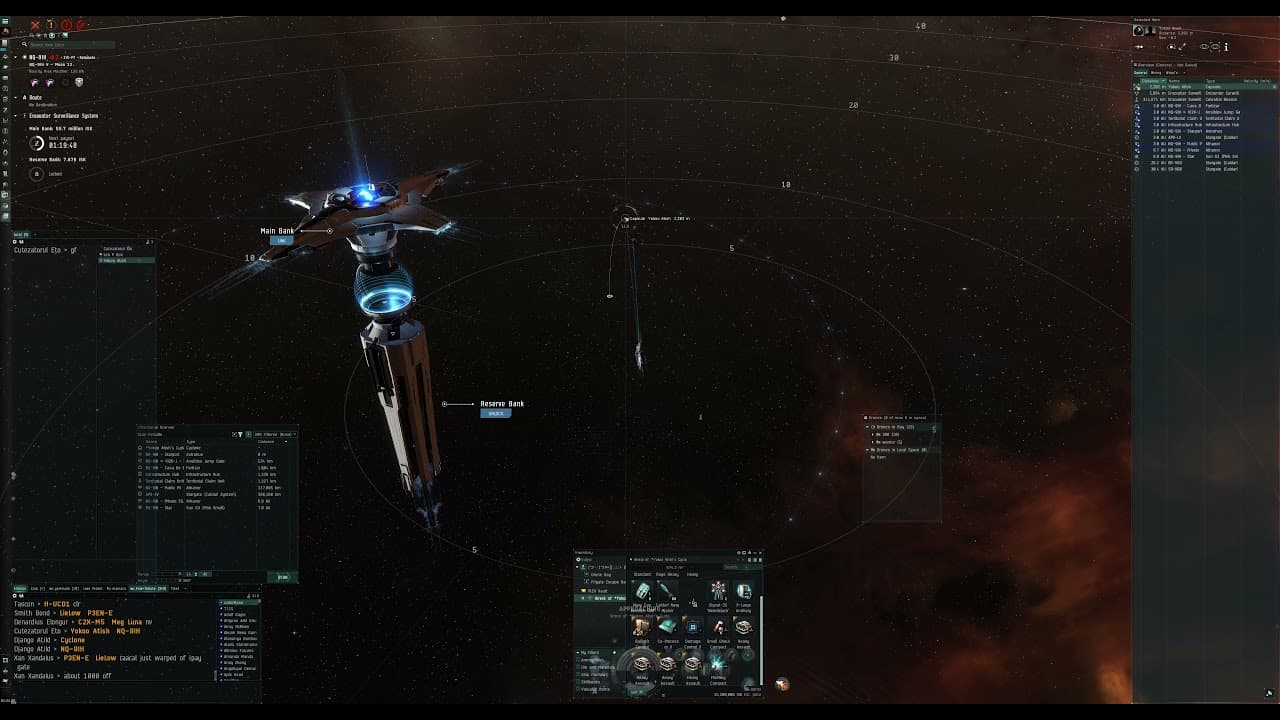 Eve online - Nightmare vs Cyclone