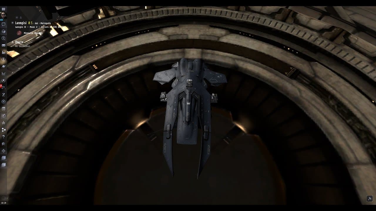 EVE Online - Imperial Navy Anomic Team Vengeance Burner Mission in LM Garmur