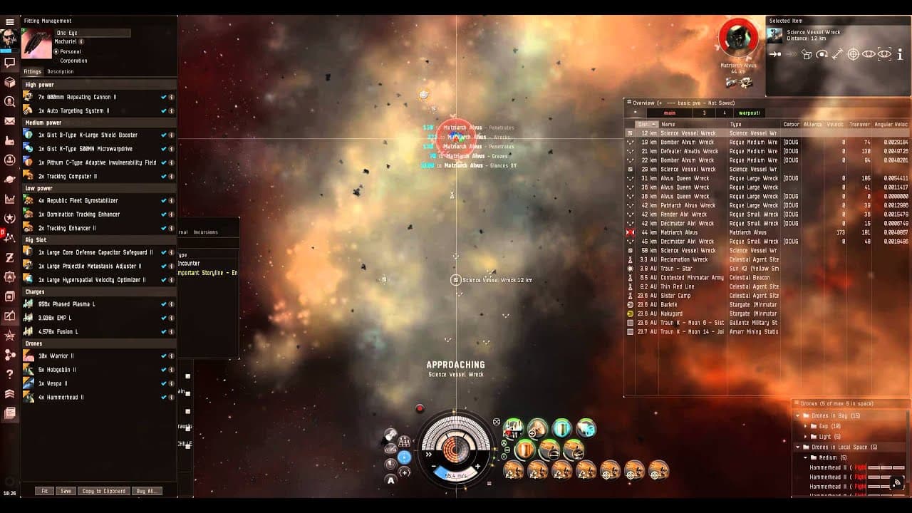 EVE Online: Soothe The Salvage Beast Level 4 Storyline vs Machariel