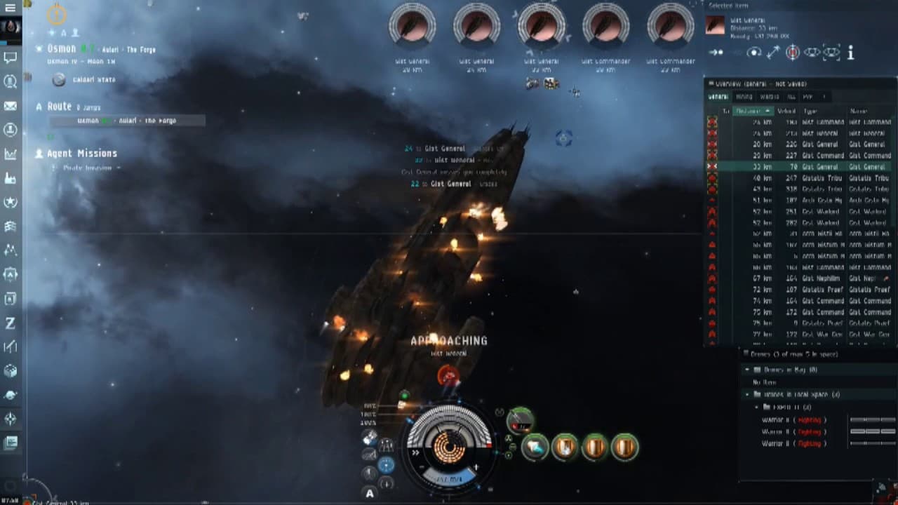 EVE online Mission LV4 SOE en Français QC pirate invasion. ''blitz''