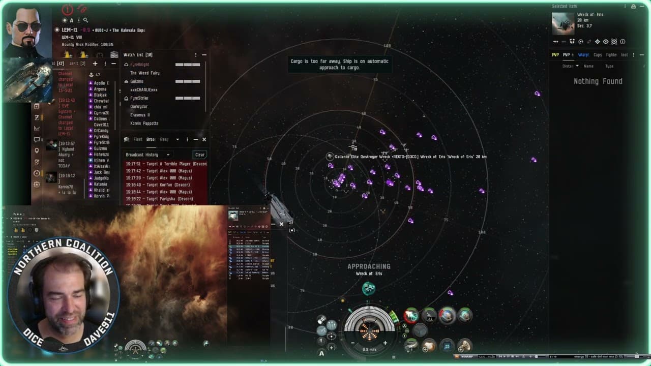 *EveOnline* *PVP* Fleet Hunter 24/08