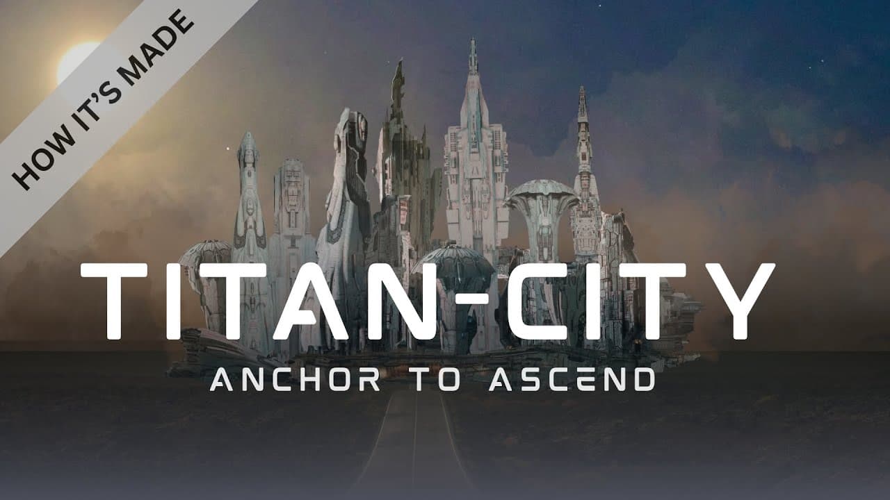 Titan-City – EVE Online Artwork Creation Timelapse