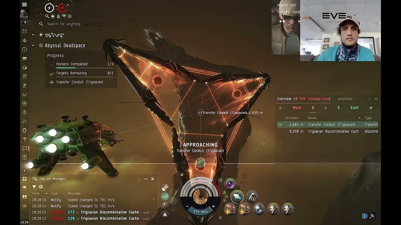 EVE Online: Exotic Abyss Gameplay, & Music from @AuroraNightMusic (Calm) (Without Commentary)