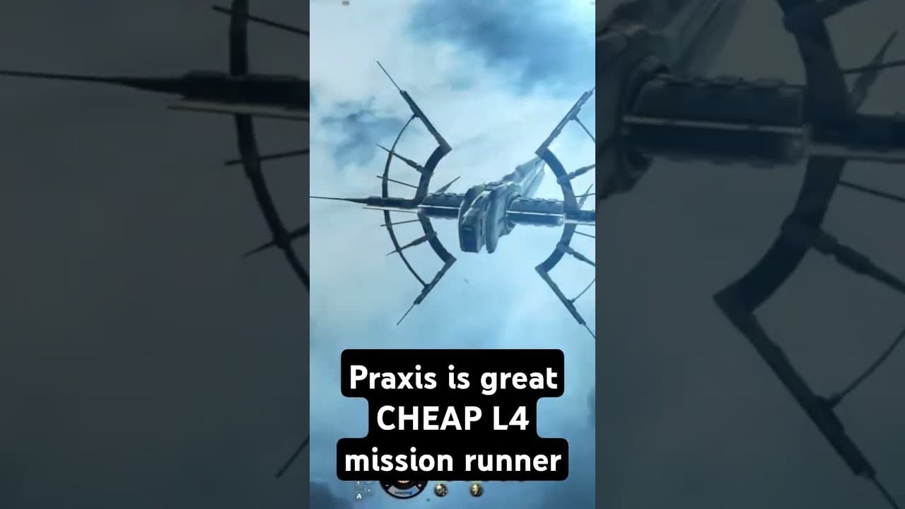 Praxis is great CHEAP L4 mission runner #eveonlinegameplay #shorts #eveonline