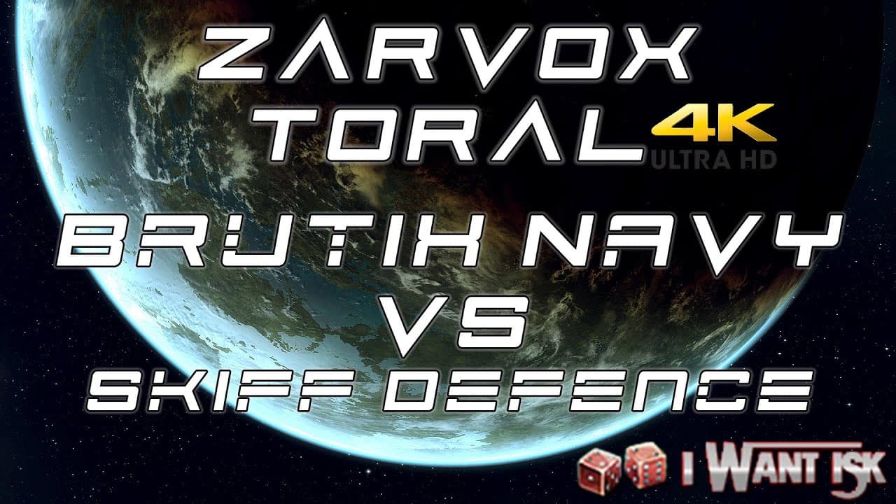 [Eve Online] Brutix Navy Issue vs Skiff Defence Fleet