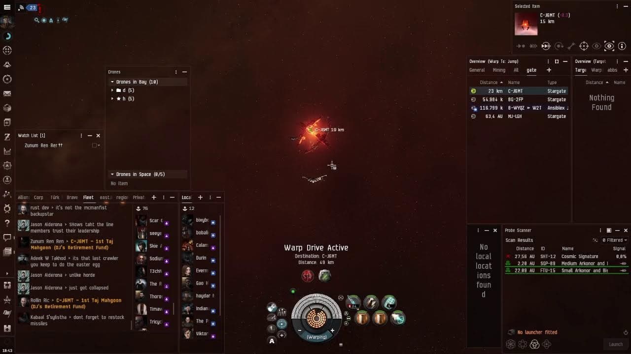 Eve online- Sohbet