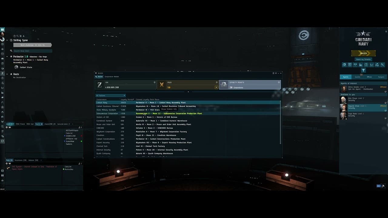 EVE Online - FOSV - B1/V6 - Loyalty Point