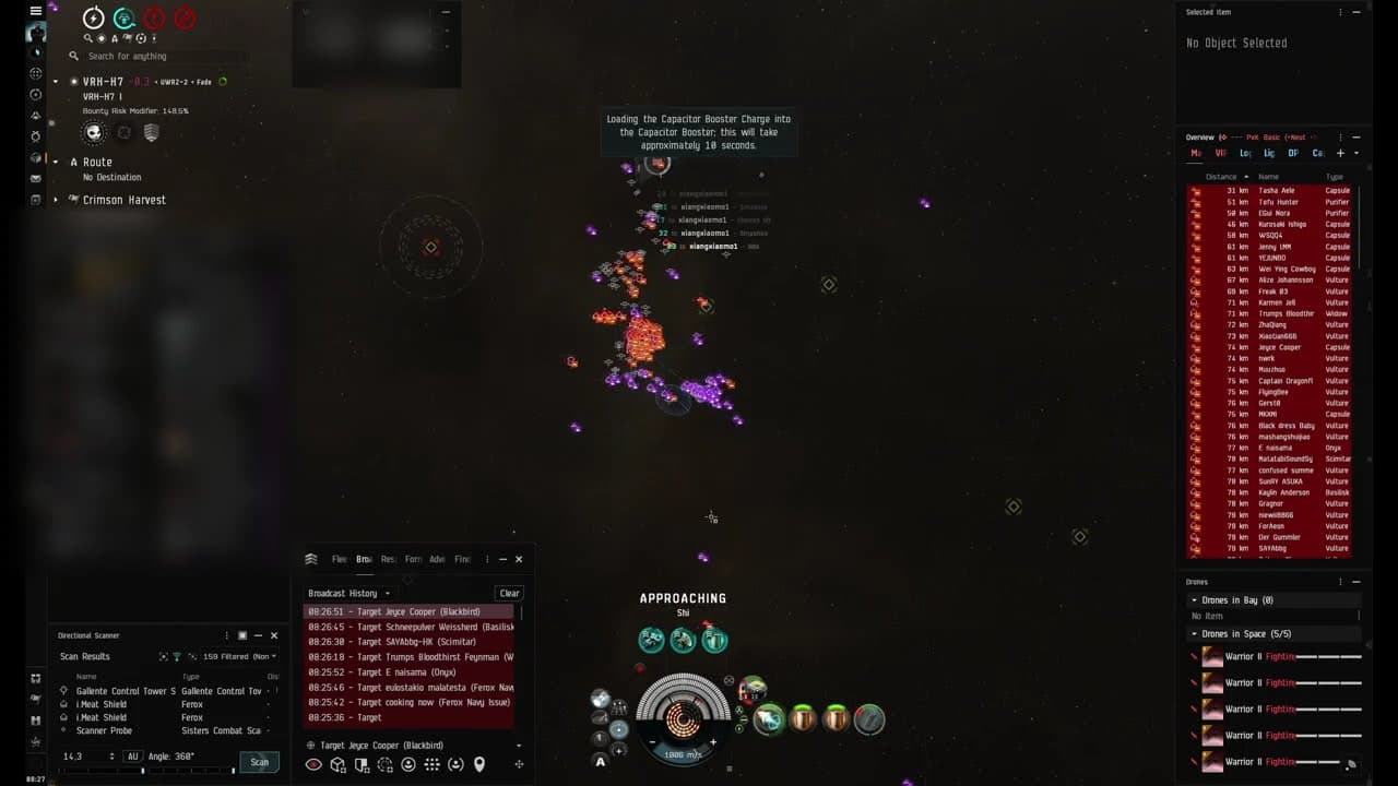 EVE Online - INIT Strikes in Fade: Hub Fight vs Fraternity (2025-10-11)