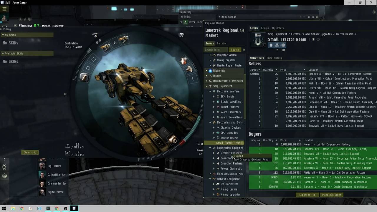 EVE Online: Day 6 Mining like a mofo