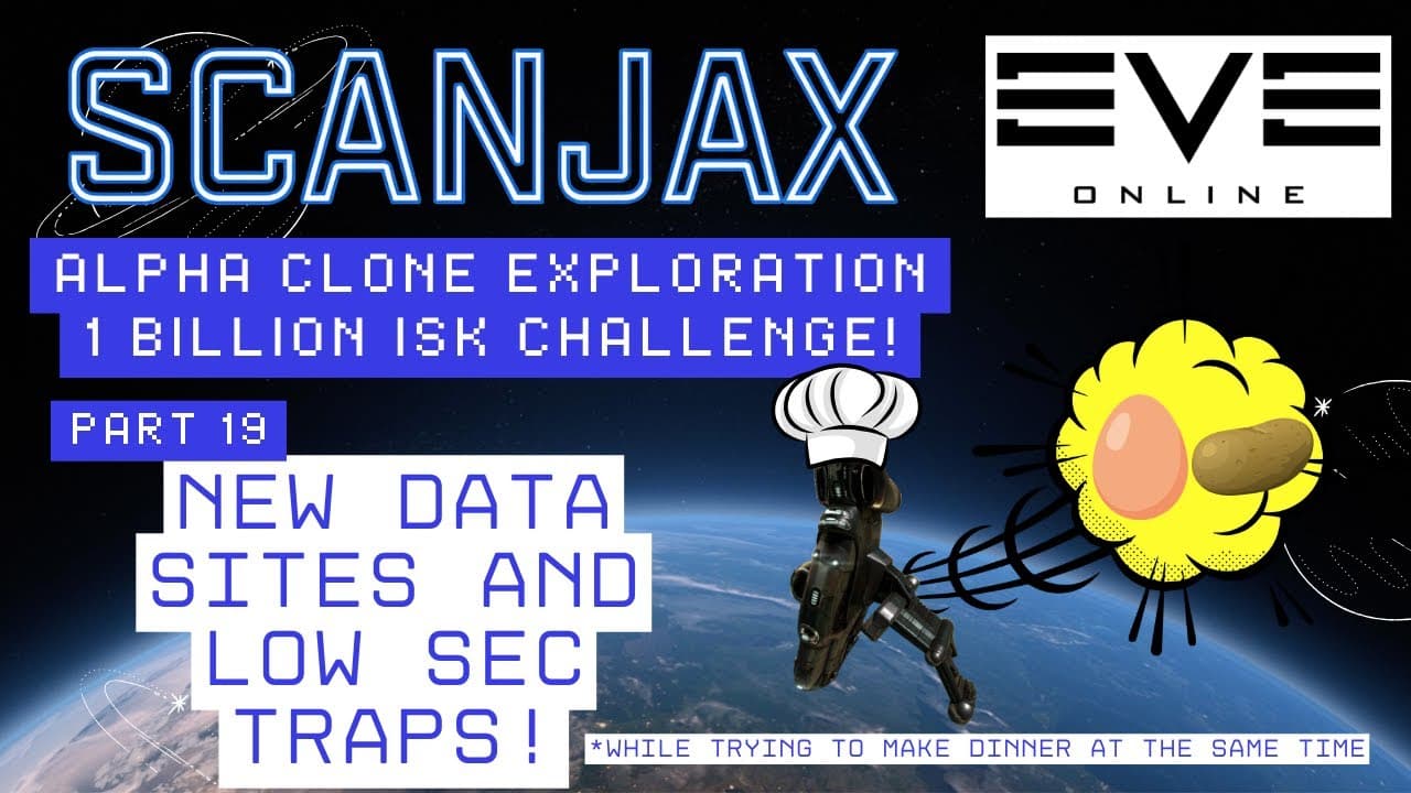 🚀 1 BILLION ISK EXPLORATION CHALLENGE | EVE Online Alpha Clone - Ep19 - NEW SITES AND LOW SEC SCARES