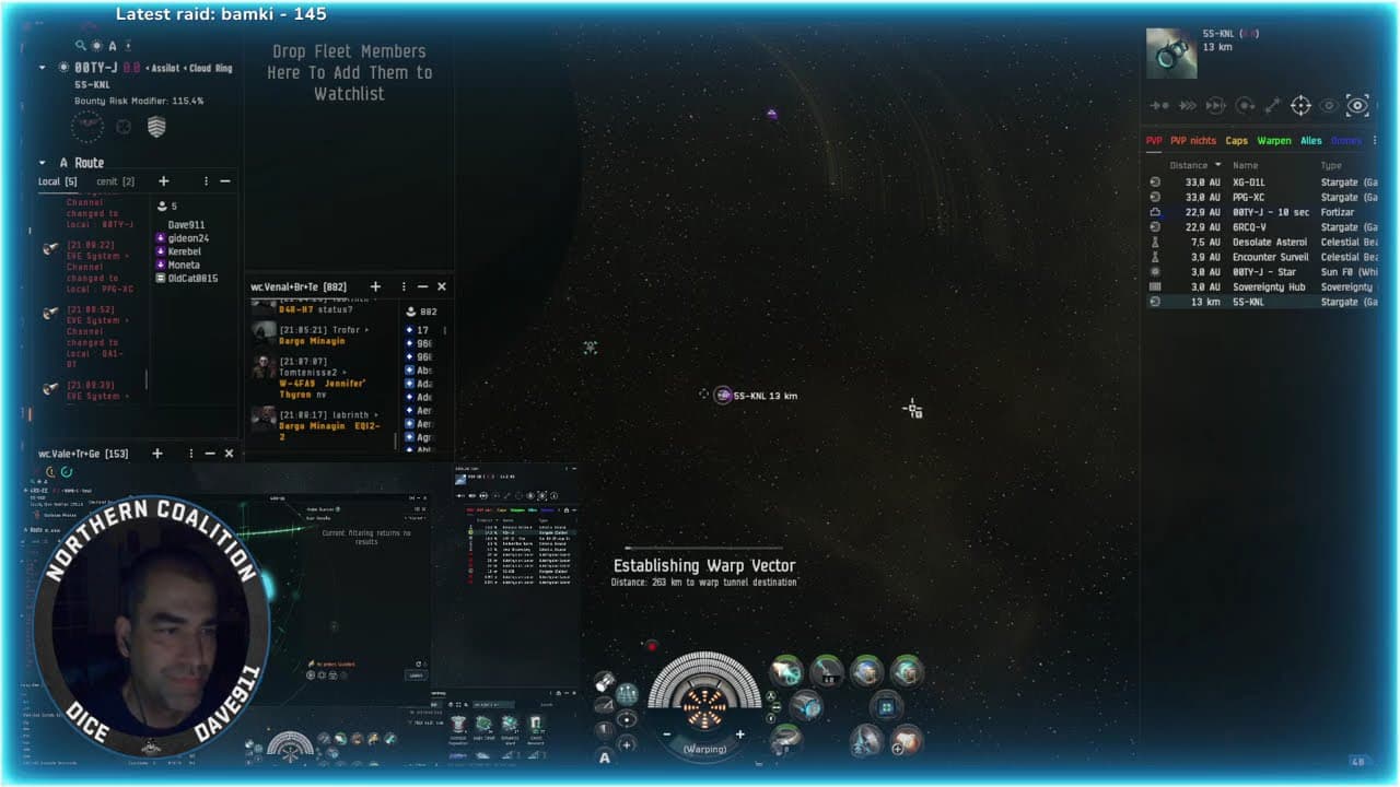 *EveOnline* *PVP* Standing Fleet Hunter *5bil Khiz getting wrecked 18/02