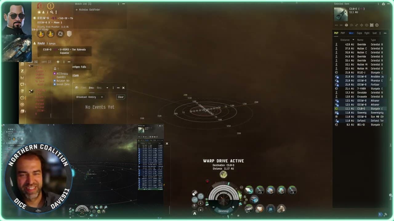 *EveOnline* *PVP* Standing Fleet Hunter 03/07