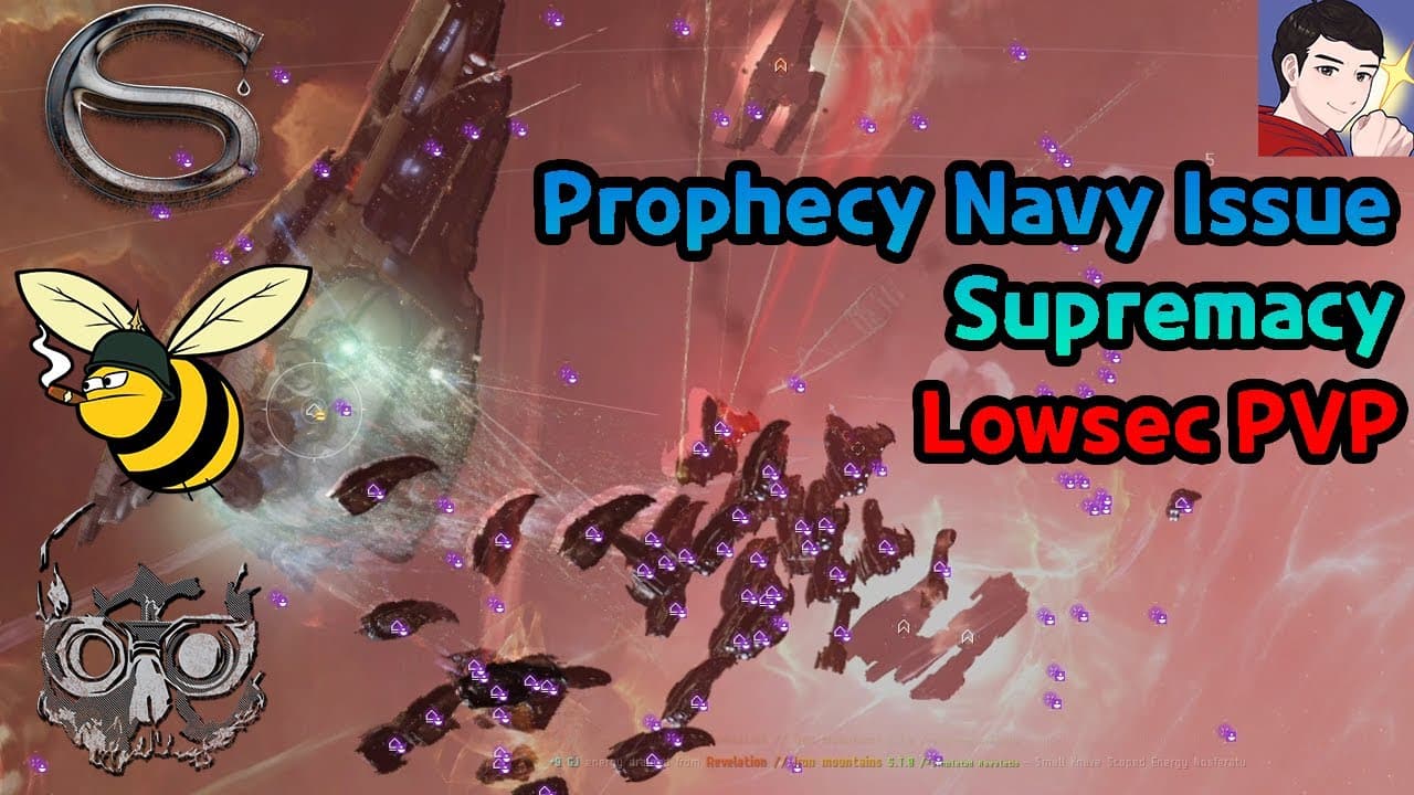 Dual Boxing Prophecy Navy Issues Lowsec PvP #eveonline