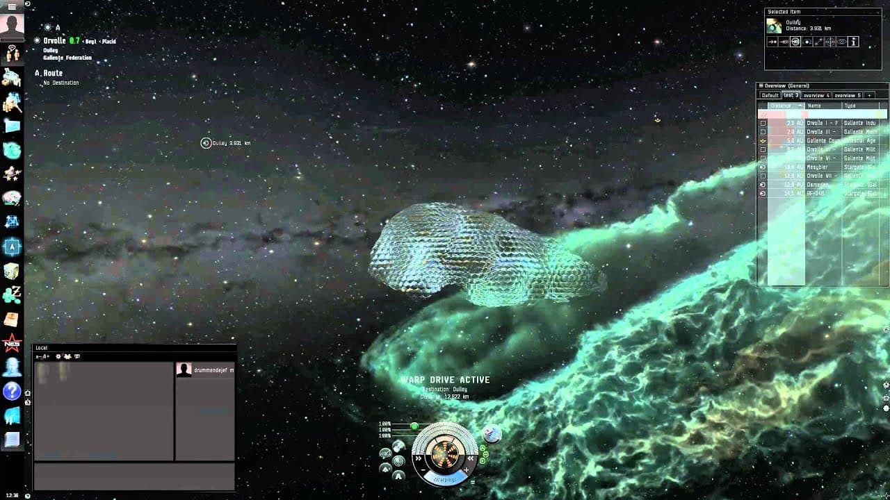 EVE Online - Cloaking visual update?