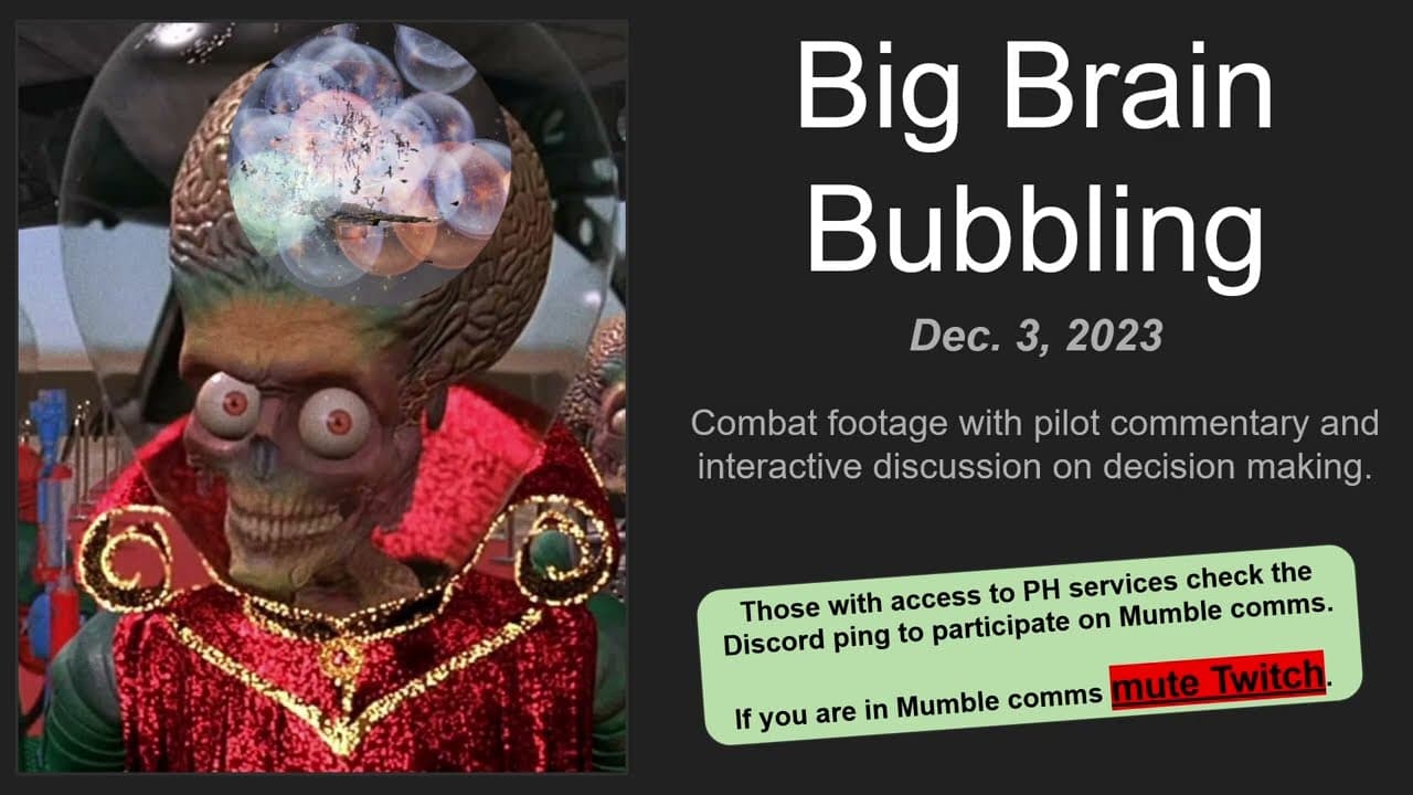 Big Brain Bubbles (Dec. 3, 2023 stream)