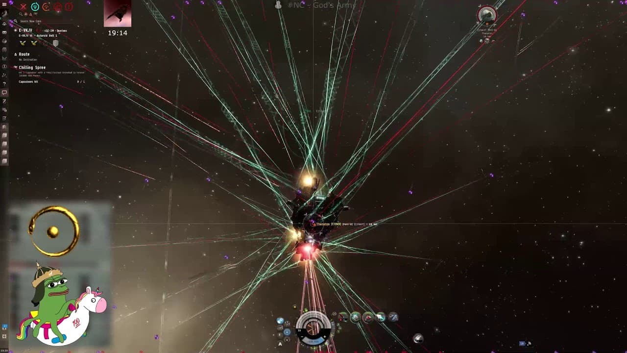 Farming carriers in Delve with Olmeca, HH and TAYLR