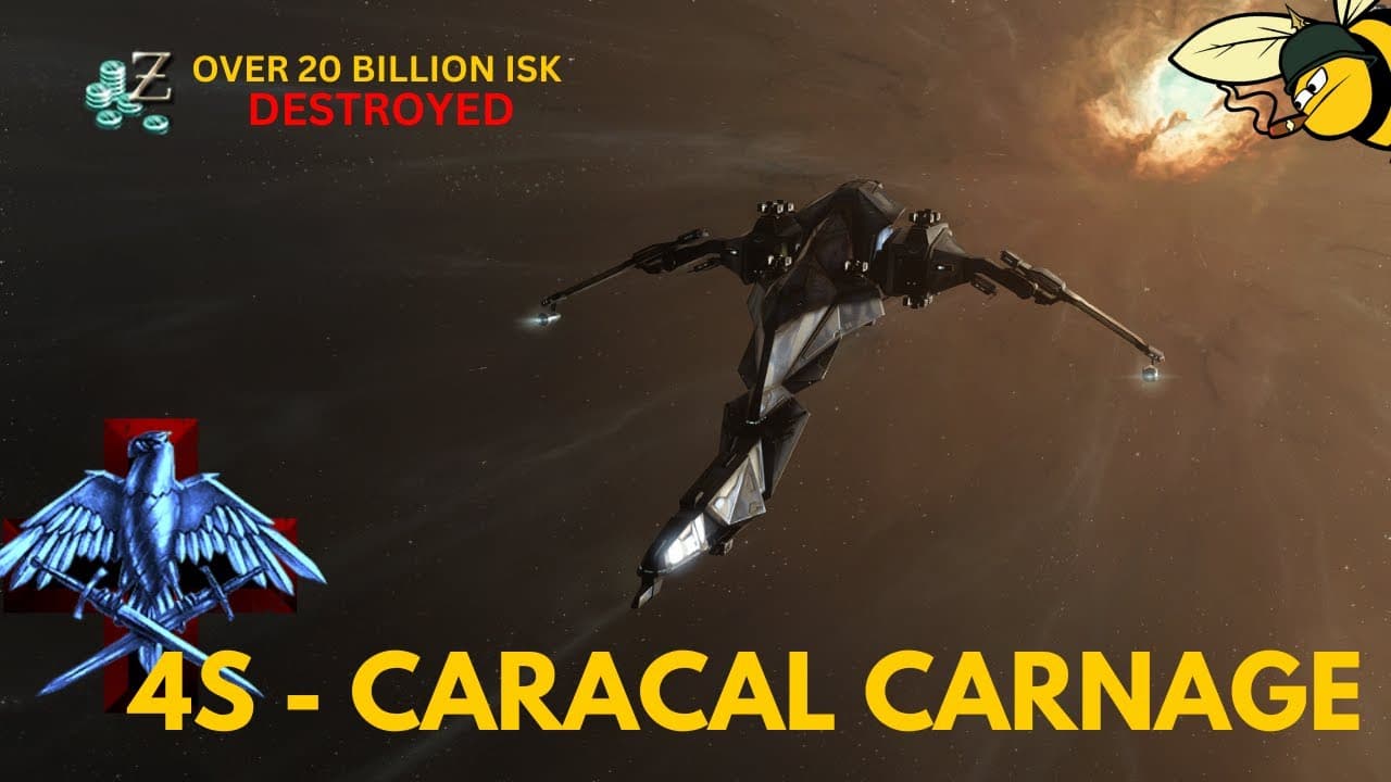 #eveonline  - 4S Corporation   Caracal Roam PvP