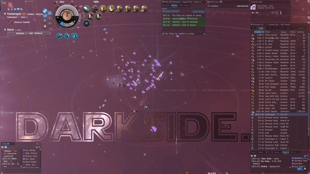 Eve Online. Darkside. Yet another roaming.