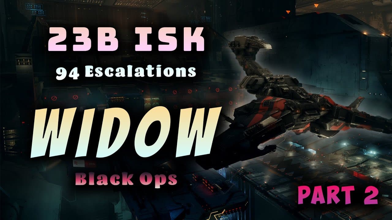 Widow Black Ops Battleship 6/10 Blood Raider Escalations (part 2 of 2) | EVE Online