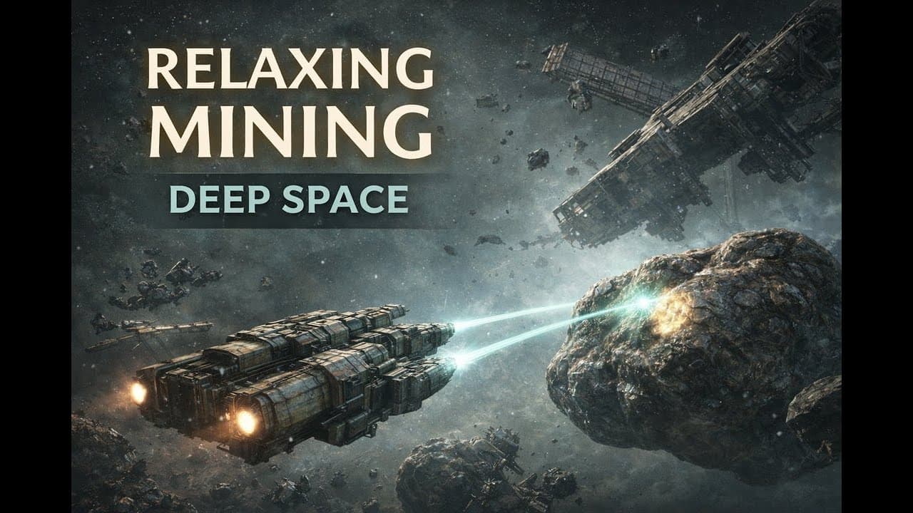 EVE Online -- quiet deep space anomaly mining ambience
