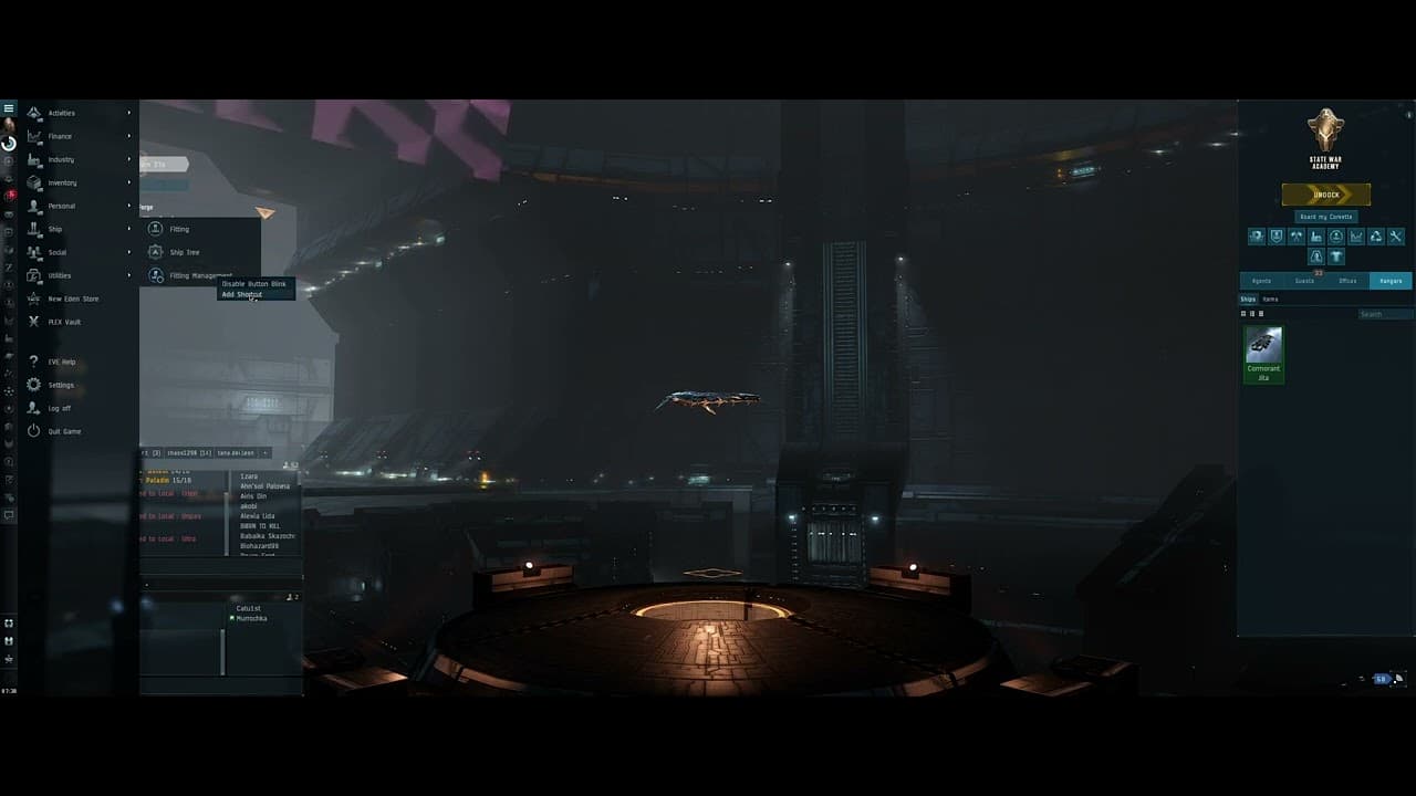 EVE Online - FOSV - B1/V1 - Add Button Shortcut