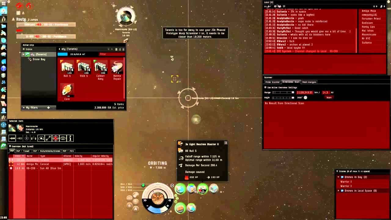 Eve is Easy - Dual-Prop Taranis 0.0 Guide