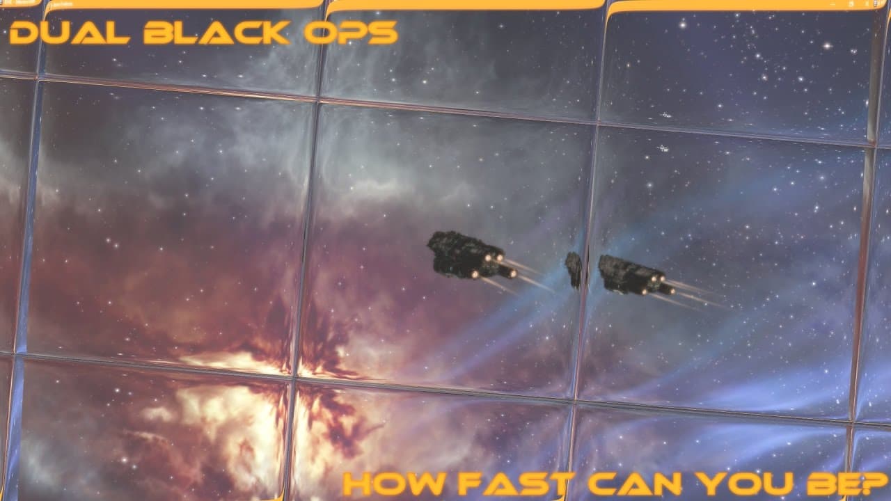 EvE Online |#PvE How fast can you be? | Dual Black Ops Panther | Worlds Colide