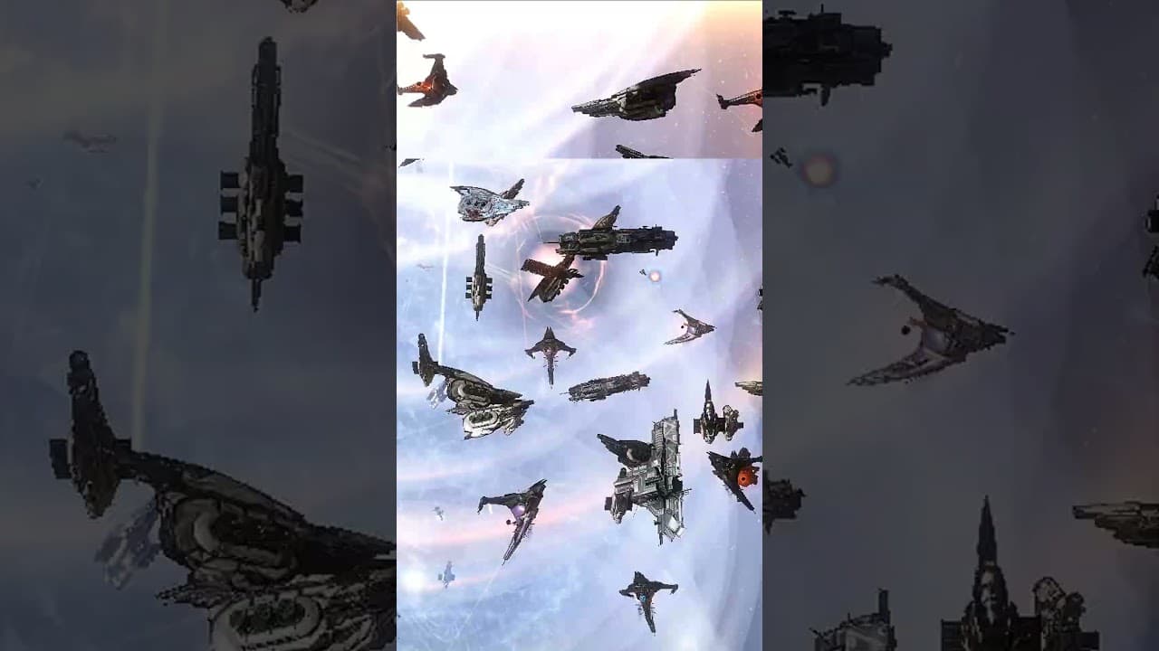 EVE ONLINE: БОЙ ДРЕДНОУТОВ В NPC DELVE #eveonline