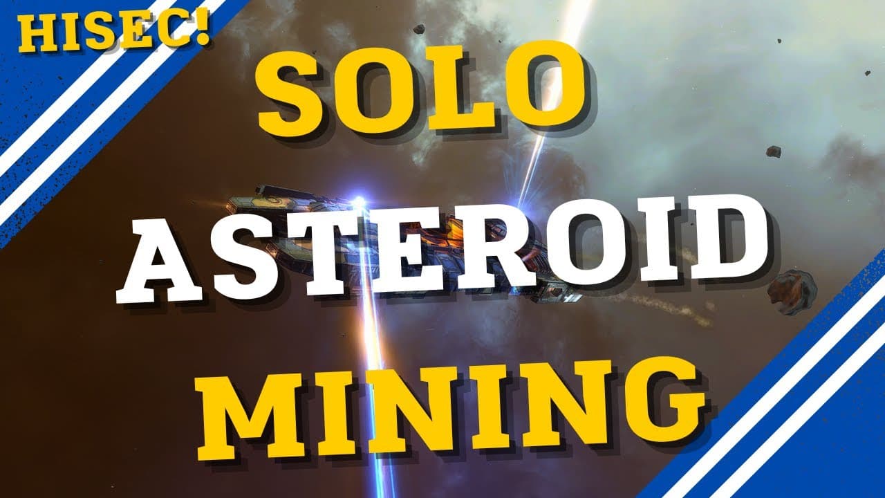 Mackinaw Solo Asteroid Mining - EVE Online