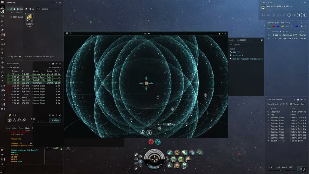 Eve Online Wh Sıradan bir gün
