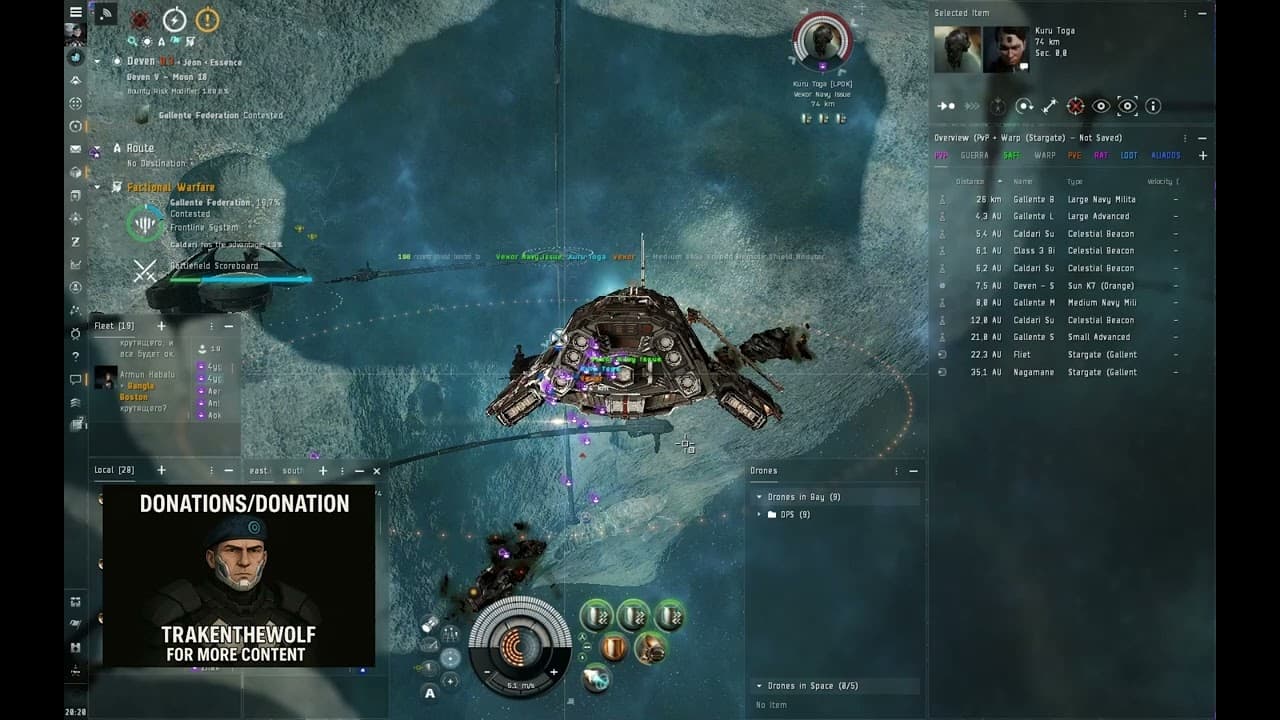 Dia 2 medico sin fronteras / Eve Online Español