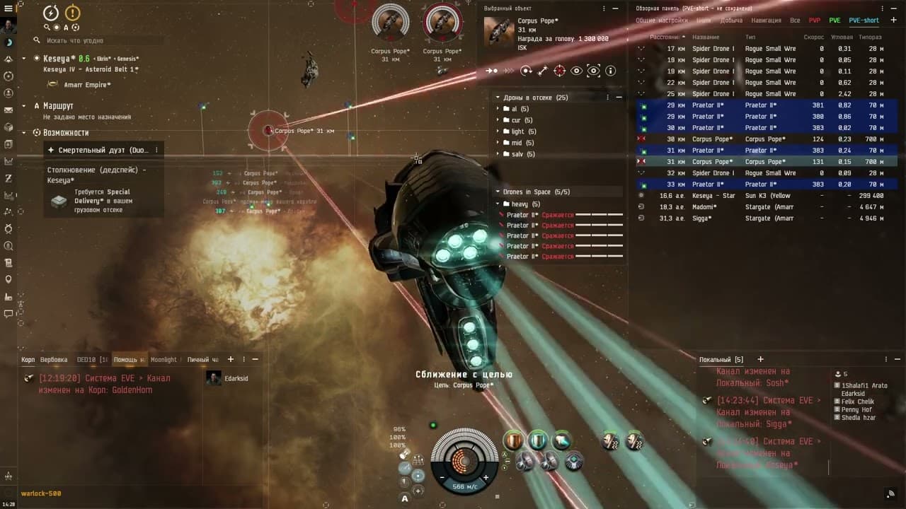 Duo of Death Blood Raiders on Ishtar
