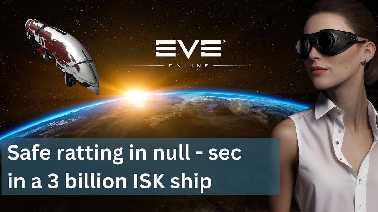 PVE in null sec. How to avoid getting killed! (EVE Online Tutorial)