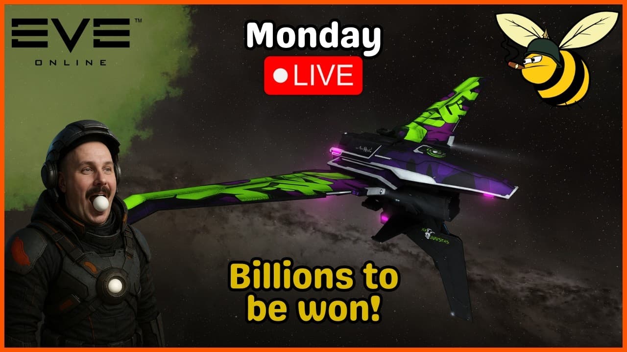 EVE Online : LIVE | 🐝 | Birthday Week! | Goons | Big Giveaways |
