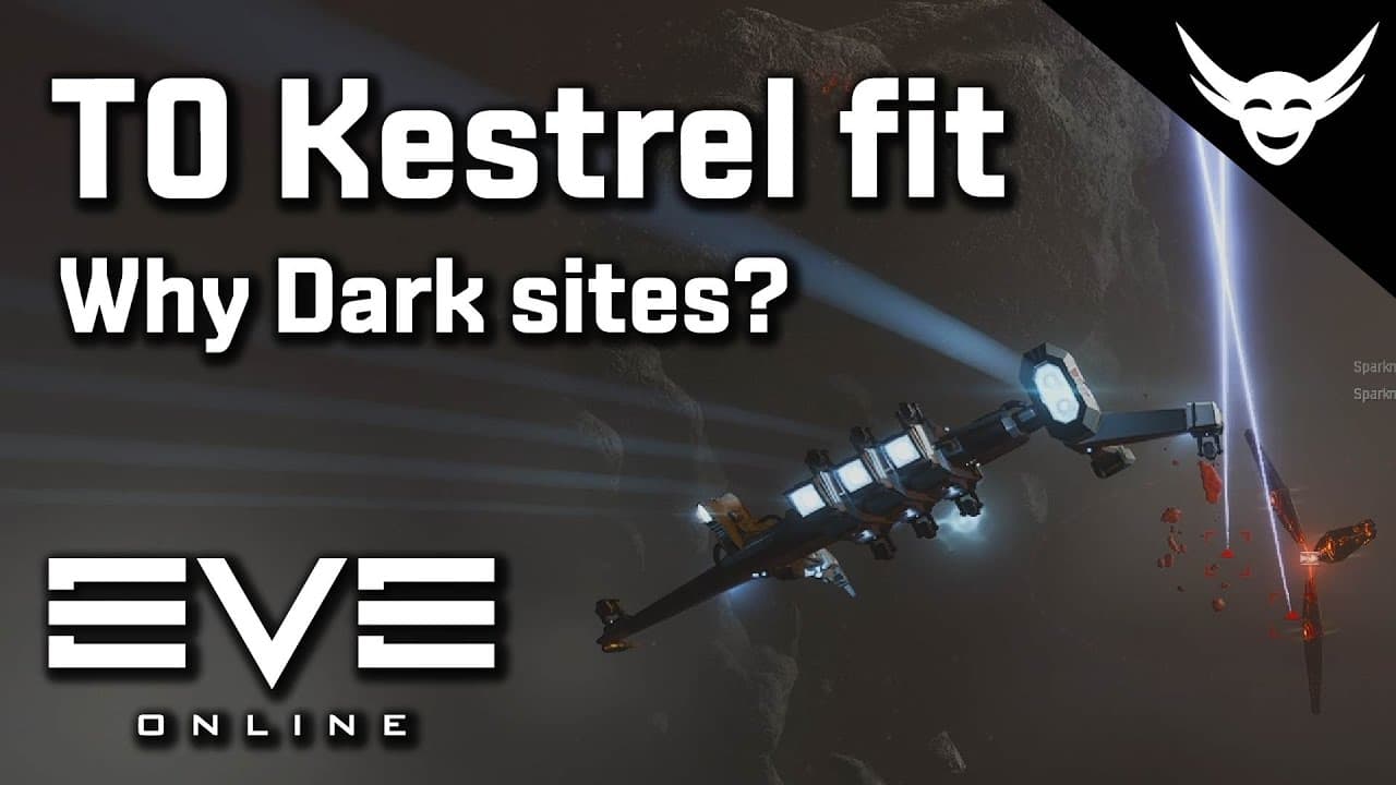EVE Online - T0 Abyss Kestrel? Surprisingly Good for Dark Sites! (Test)