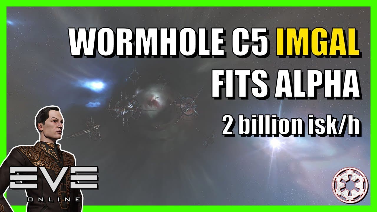 Farmeo wormhole C5 con fits y skills Alpha 2 billion isk/hora || Eve Online 2024