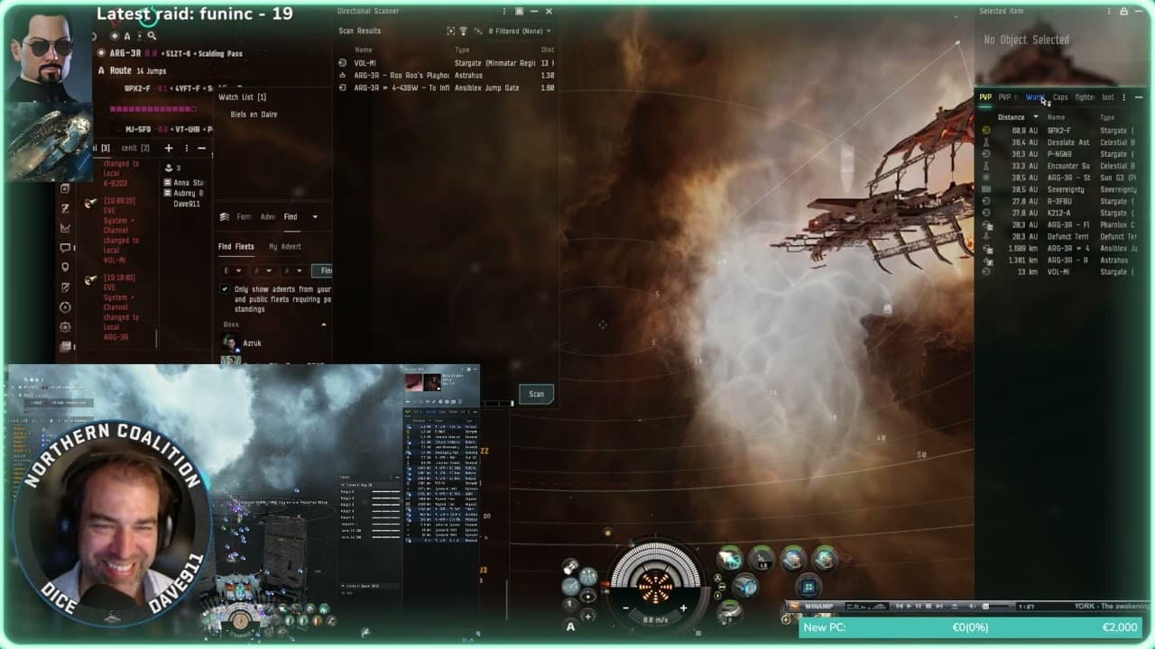 *EveOnline* *PVP* Saturday Night Fleet Hunter *Blingy Proteus 07/09