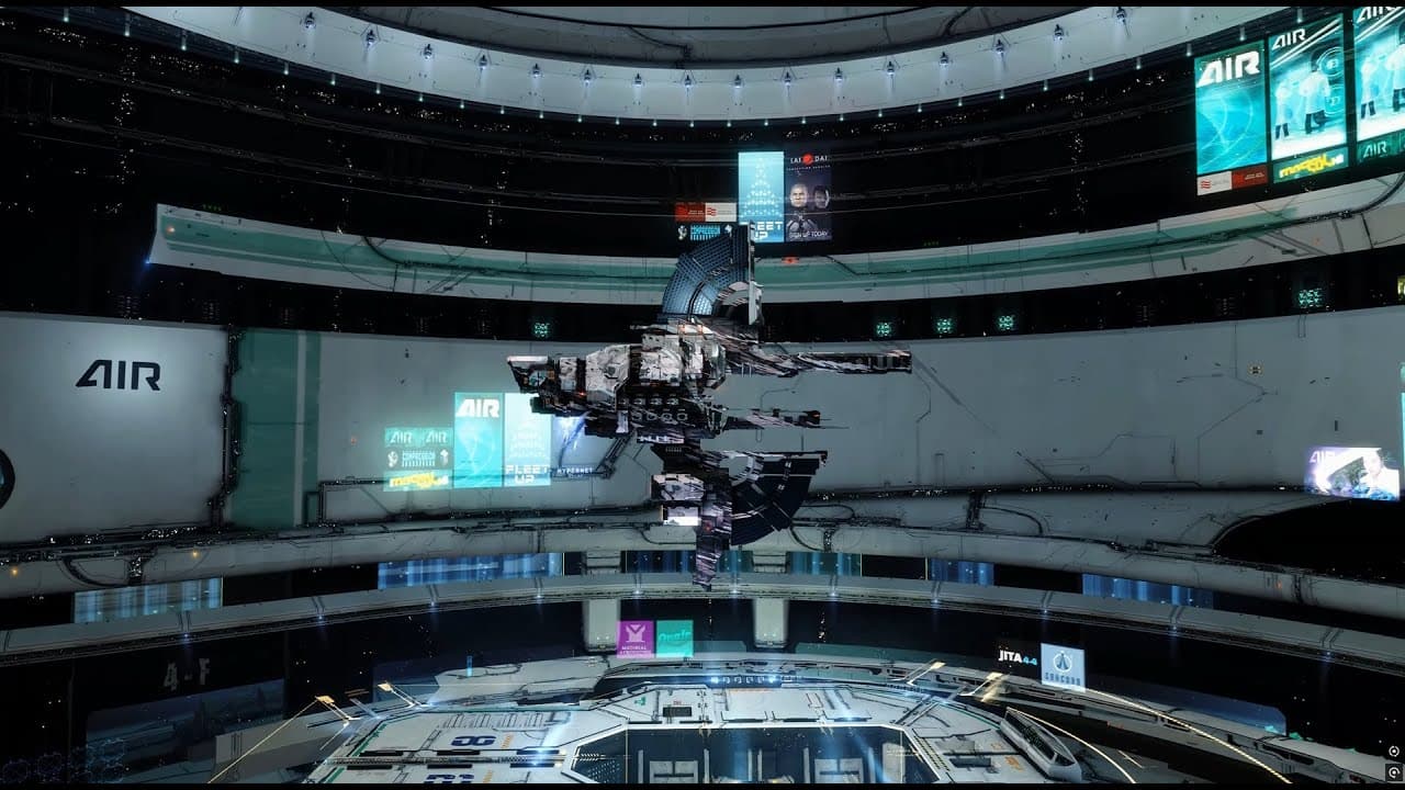 EVE Online: SKINR Vargur w/'Existence.ℛ' Line, ' A Blind of Darkness '