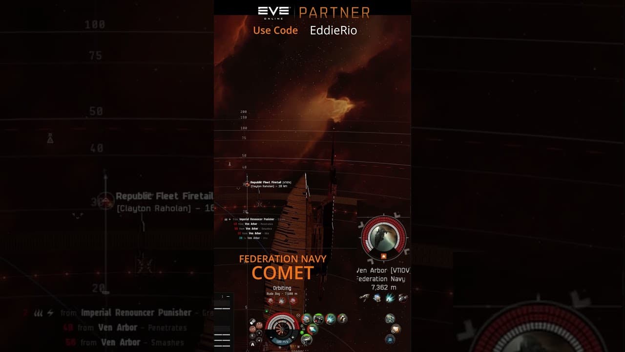 Comet Vs Comet #eveonline #evepvp