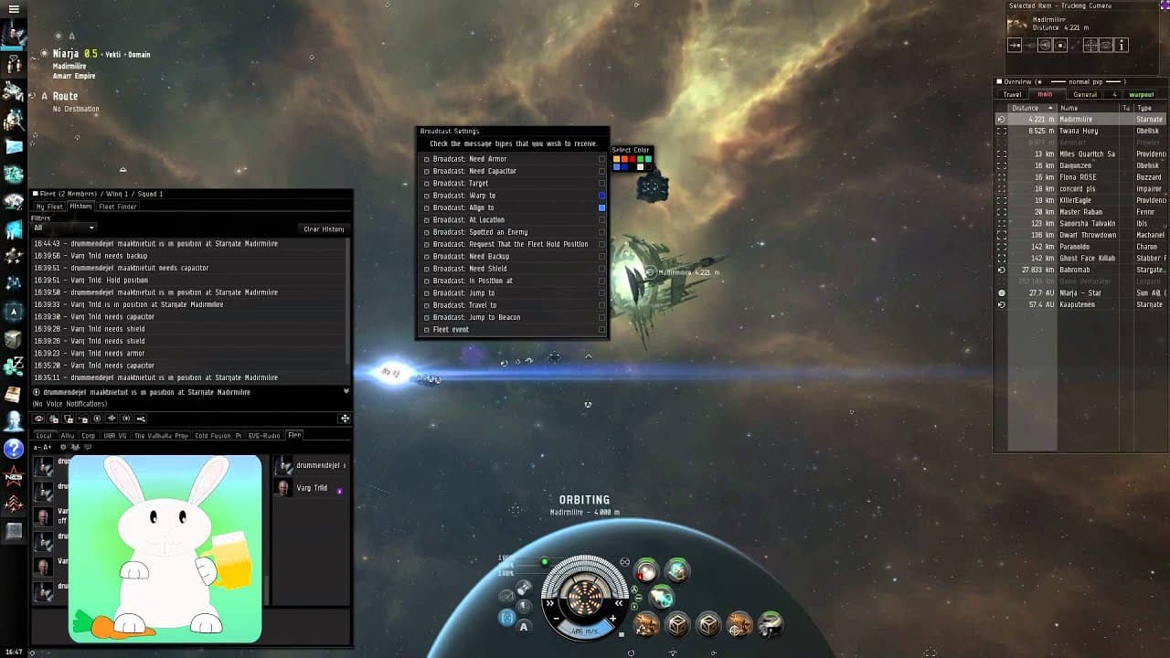 EVE Online - Color Broadcasts