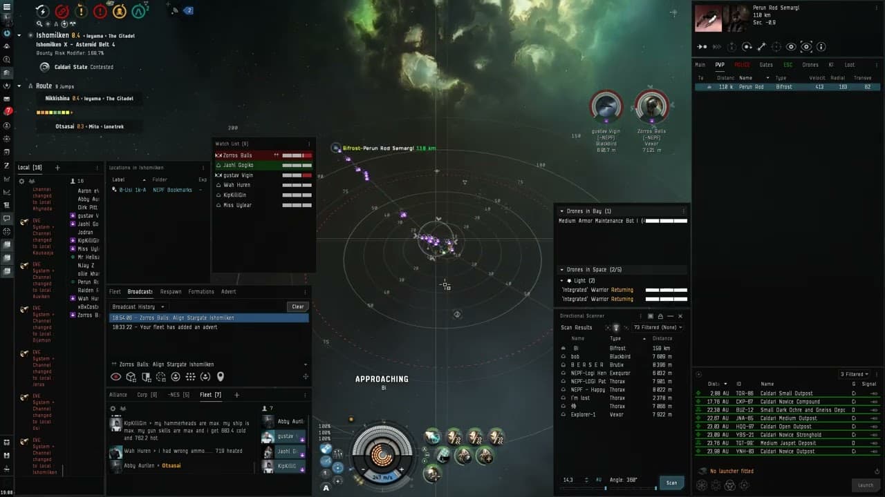 NEPF Pirate feed to us: Brutix, Drek, Slipnir