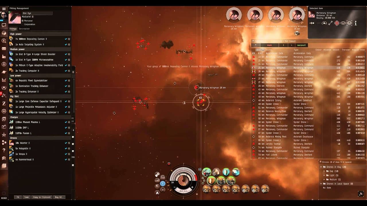EVE Online: Silence The Informant Level 4 vs Machariel