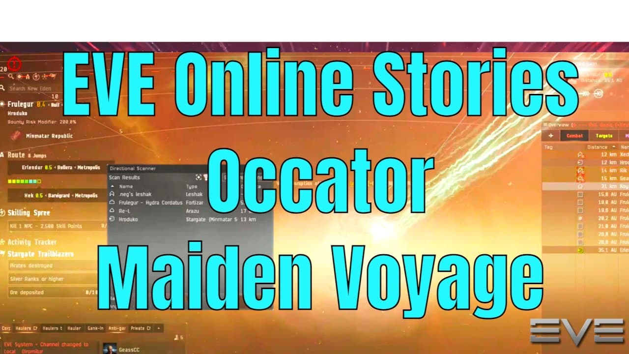 EVE Online  - Occator: The story of a 500million gank
