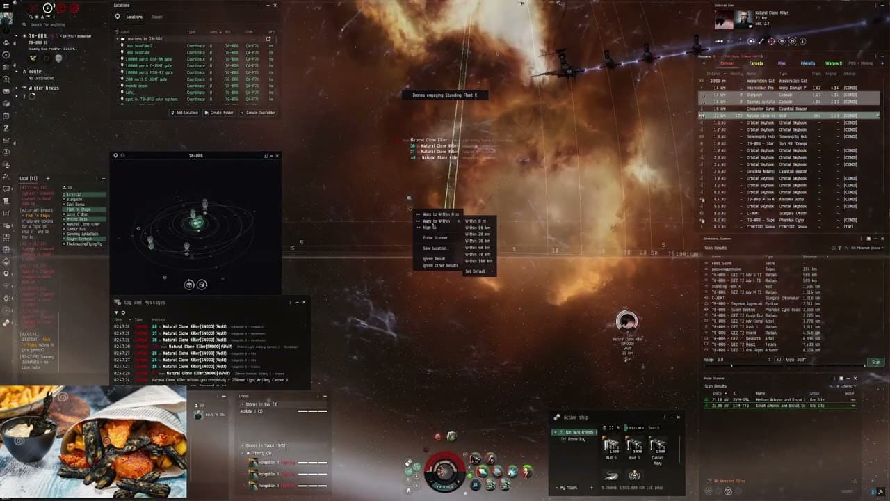 3v1 - Fed Navy Comet fights Sabre, Svipul, and Arty Wolf